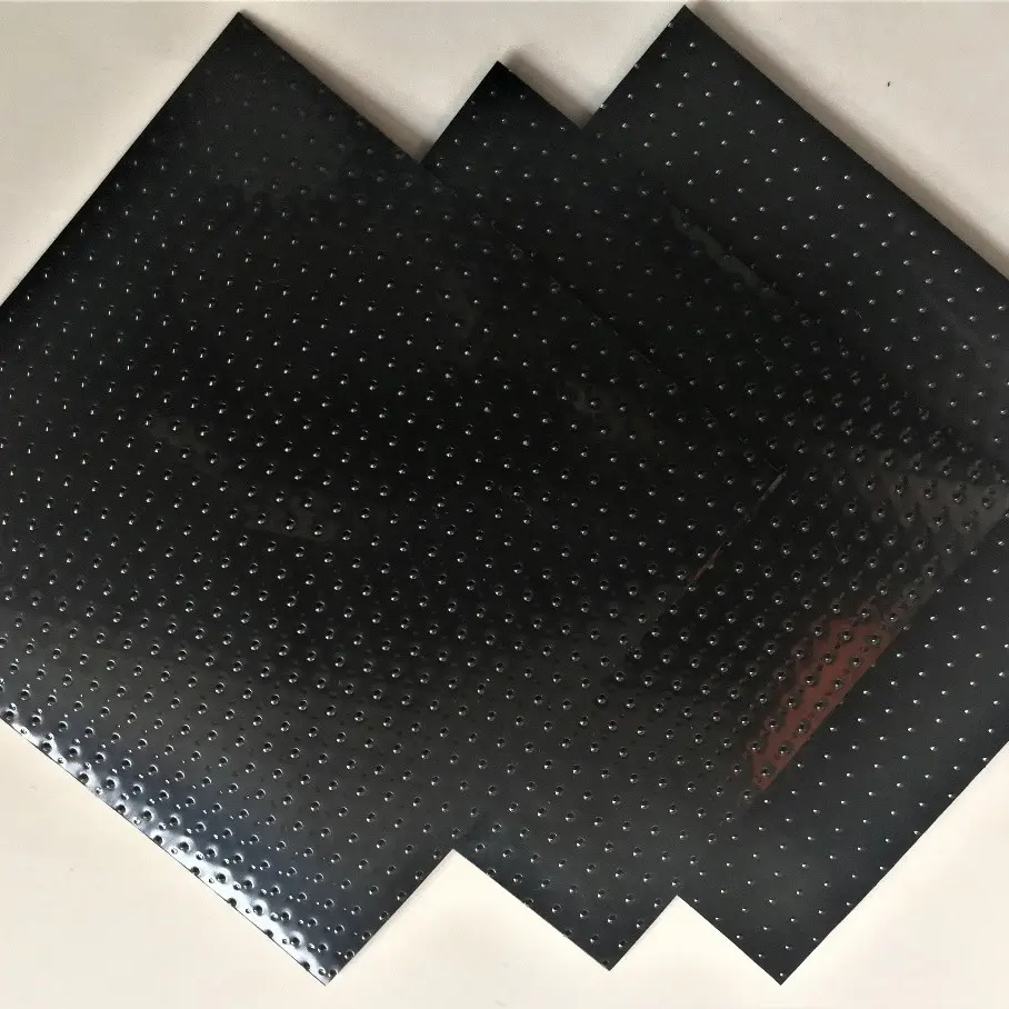 Coarse Textured Surface Flexible Polyethylene Earthwork Film Geomembrane
